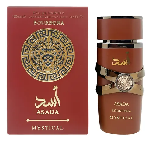 Perfume De Hombre Asad Bourbon Marrón 100ml Árabe Genérico