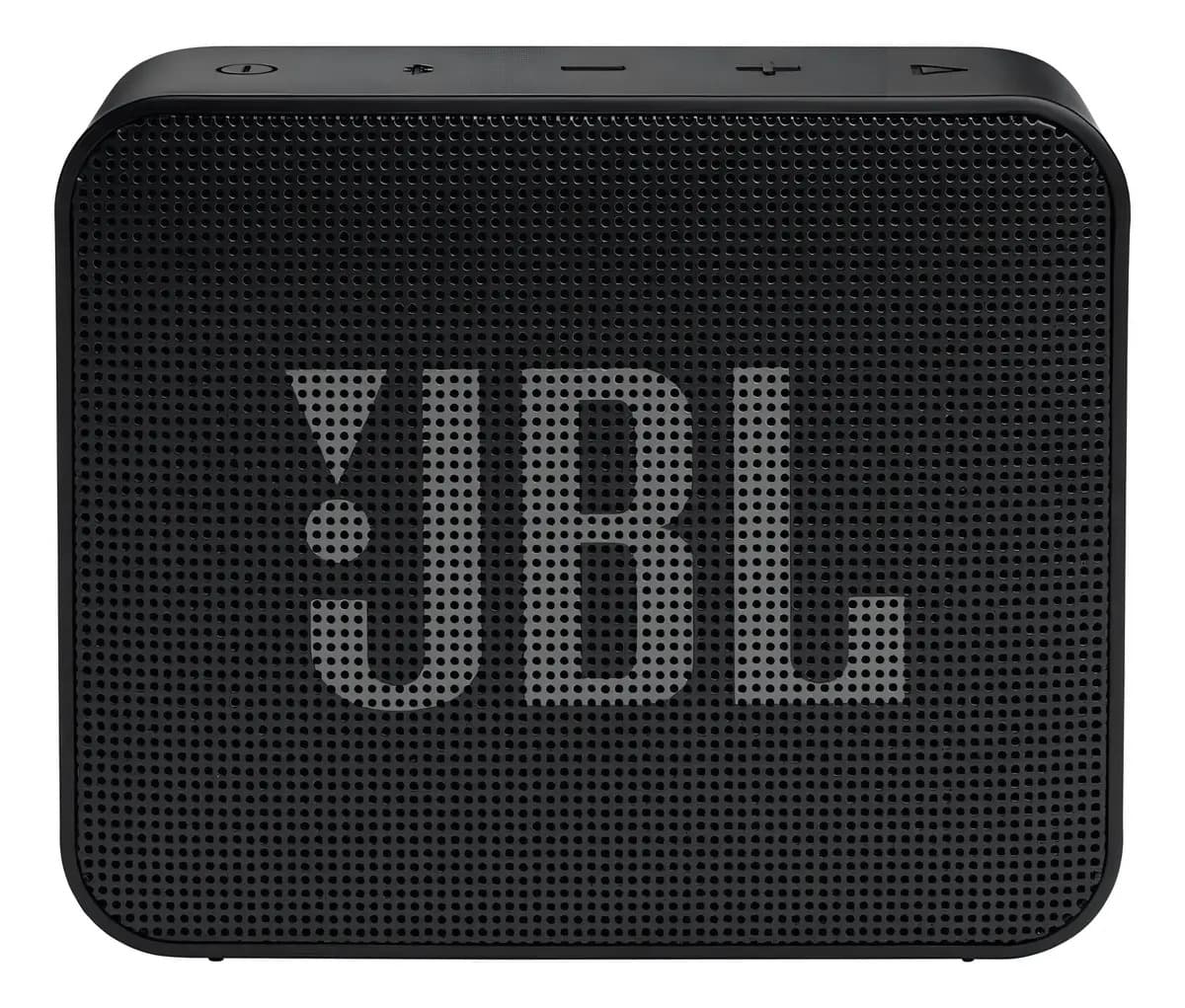 Parlante JBL Go Essential portátil con bluetooth waterproof negro