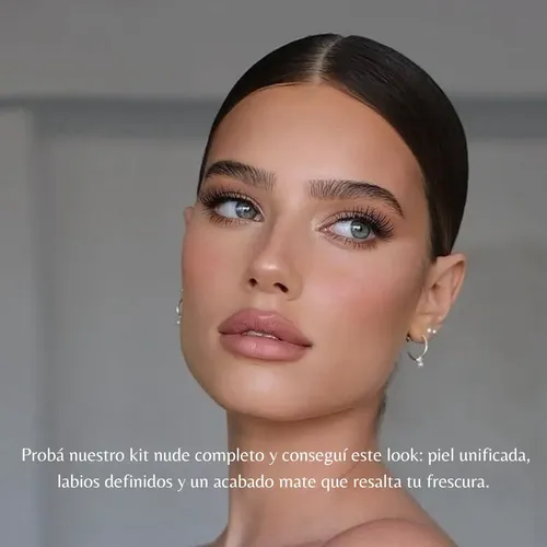 Kit Maquillaje Nude Mujer 12 Cosméticos Ideal Look Natural — imagen 2