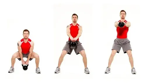 Pesa Rusa Kettlebell Fundición 28kg X Unidad Color Negro — imagen 3