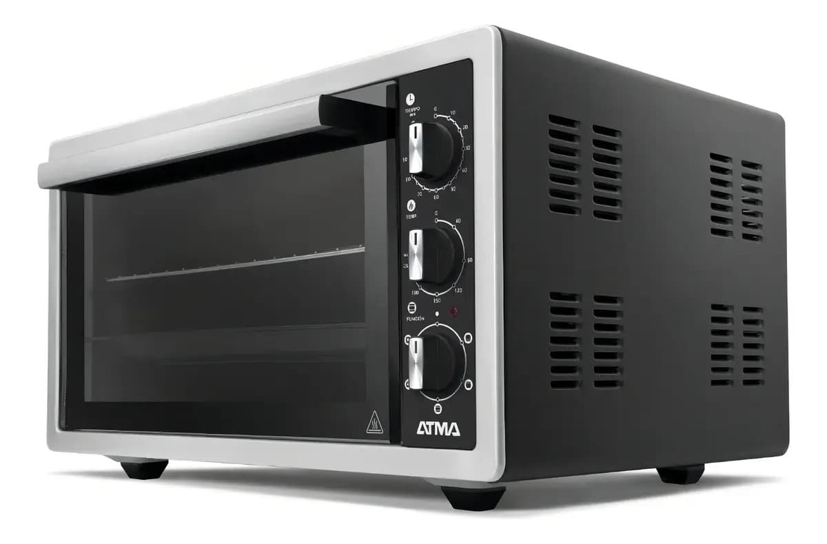 Horno Electrico Atma 91HGA5021N Grill 50lts 200°C Negro — imagen 2