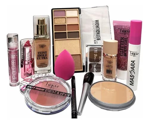 Kit/combo Maquillaje Premium 14 Piezas / Regalo