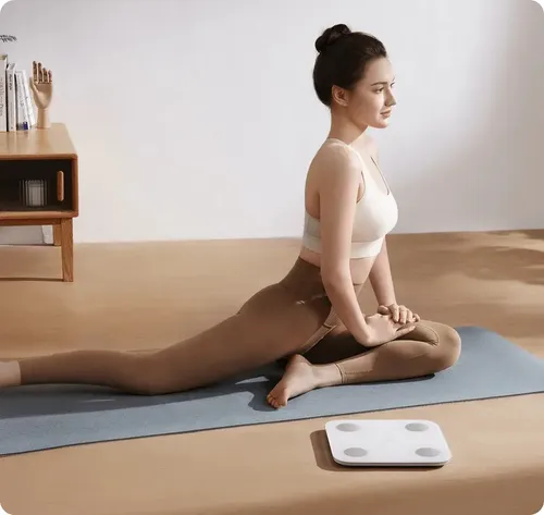 Balanza Xiaomi Mi Body Composition Scale S400 Bluetooth Medición de doble frecuencia 25 indicadores de salud hasta 150kg — imagen 5