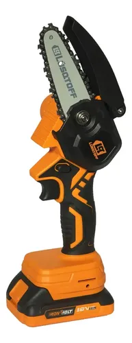 Electrosierra a Batería Lusqtoff MML40-9BK — 18 V, Ajuste Automático de Cadena
