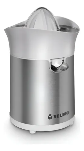 Yelmo Ex1304 Potente Exprimidor De Citrico 120w Inoxidable Color Gris
