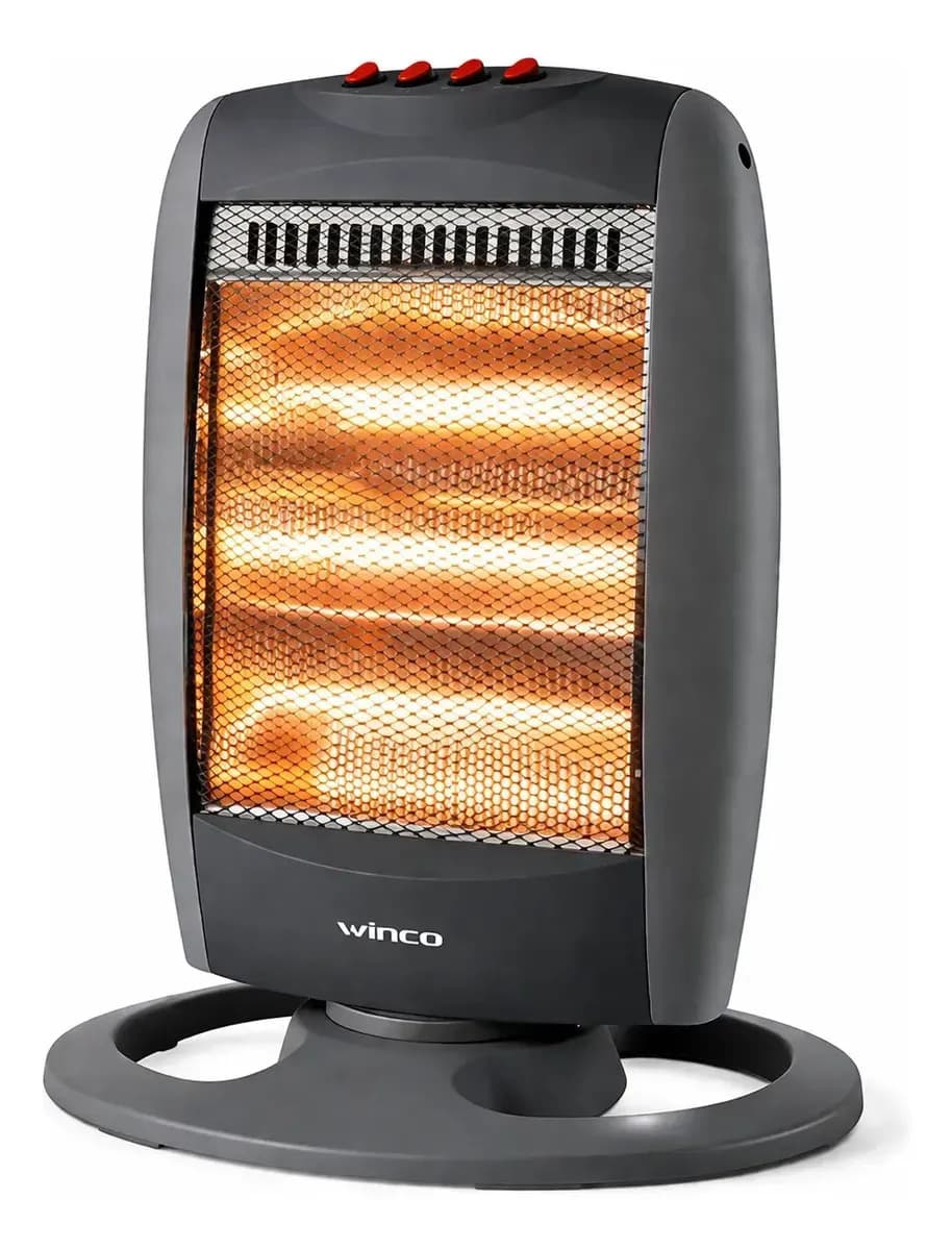 Estufa Halógena Winco W173 Gris
