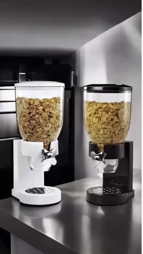 Dispensador de Cereales Sobremesa — Hermético, Dosificador Giratorio — imagen 2
