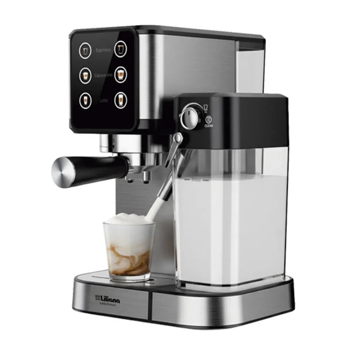 Cafetera express Liliana Latesense AC991 con latte automático — imagen 4