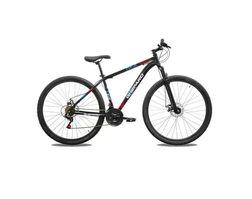 Bicicleta Mtb Ghepard X 1.0 Gen6 Rodado 29 21v Disco Mecánico Negro Talle M