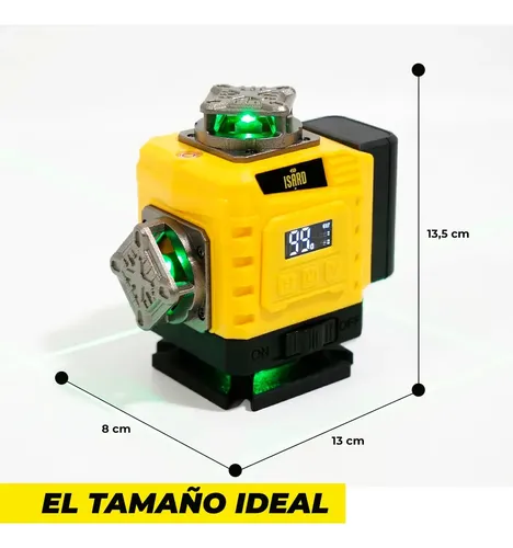 Nivel Laser 16 Lineas Isard Con Tripode Bateria Y Maletin — imagen 2