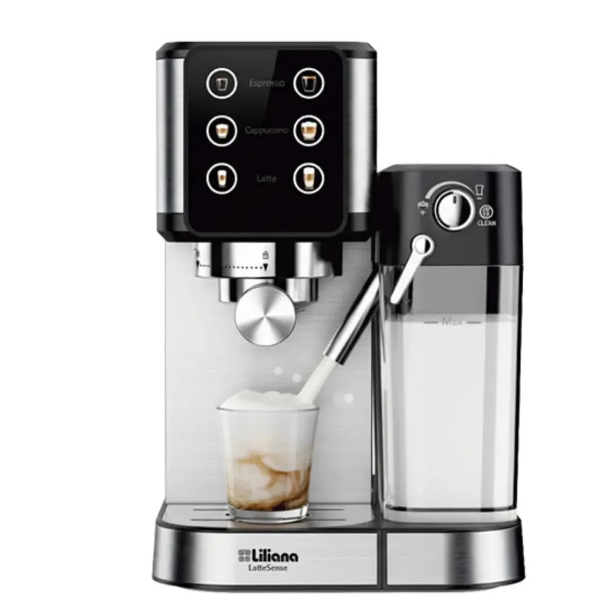 Cafetera express Liliana Latesense AC991 con latte automático