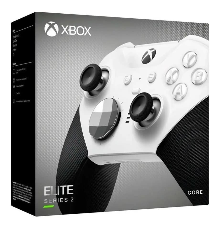 Joystick inalámbrico Microsoft Xbox Elite Series 2 blanco — imagen 3