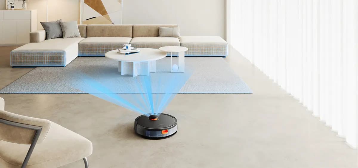 Aspiradora robot Xiaomi Vacuum S20 negra — imagen 5
