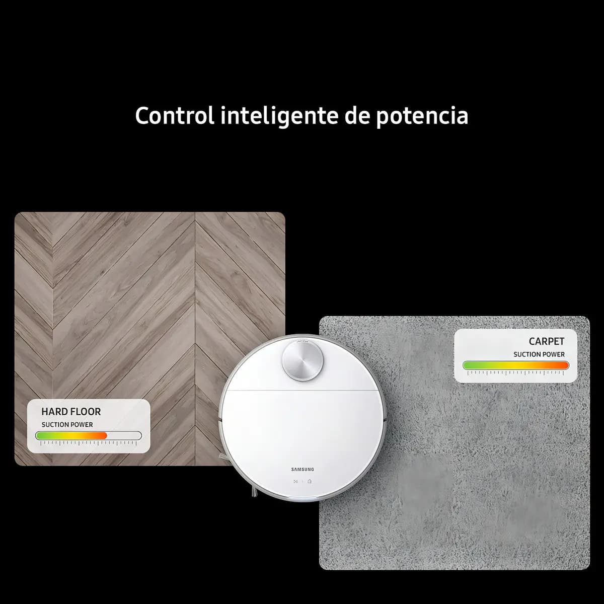 Aspiradora Robot Samsung Jetbot Lidar Mapping Dig. Inverter — imagen 6