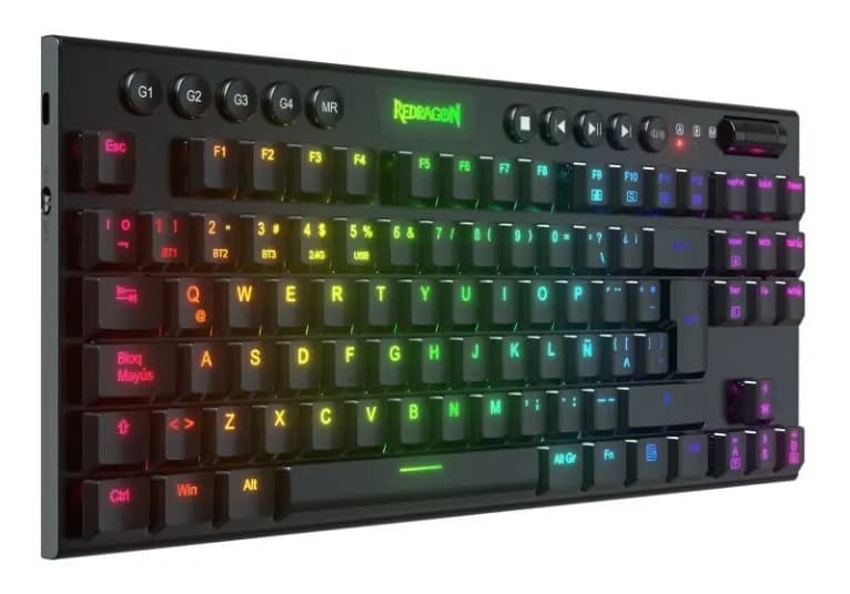 Teclado Gamer Redragon K622 Horus TKL Switch Red Español