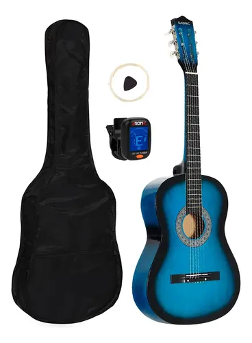 Guitarra Criolla de Estudio Gadnic con Estuche y Afinador