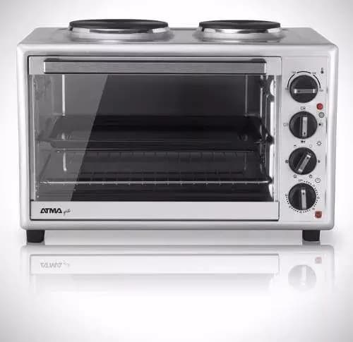 Horno Eléctrico Grill Atma Capacidad 40 Litros 2 Anafes — imagen 2