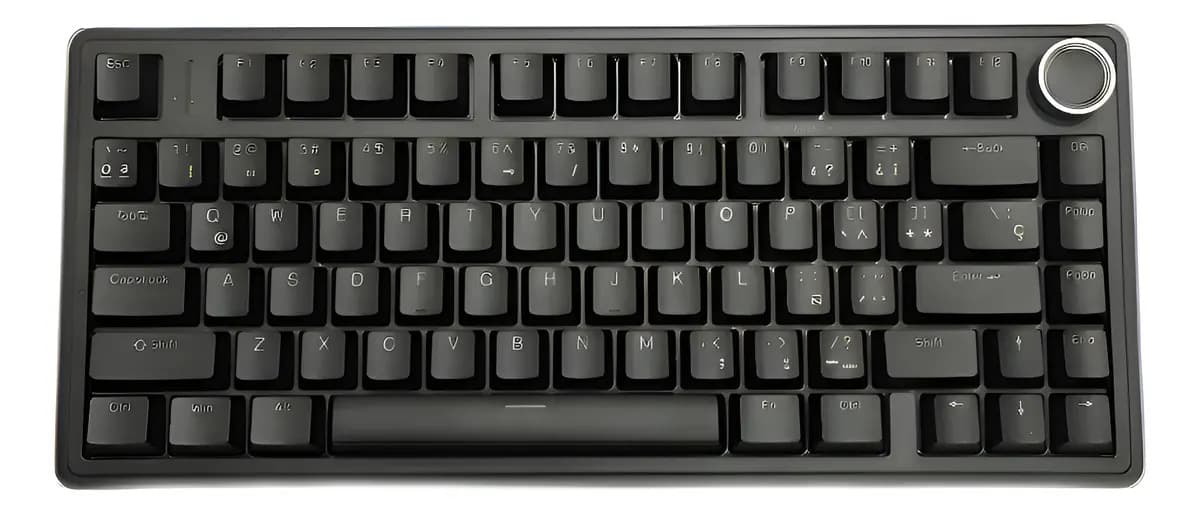Teclado Gamer Mecánico Aula F75 Switch Red Retroiluminado