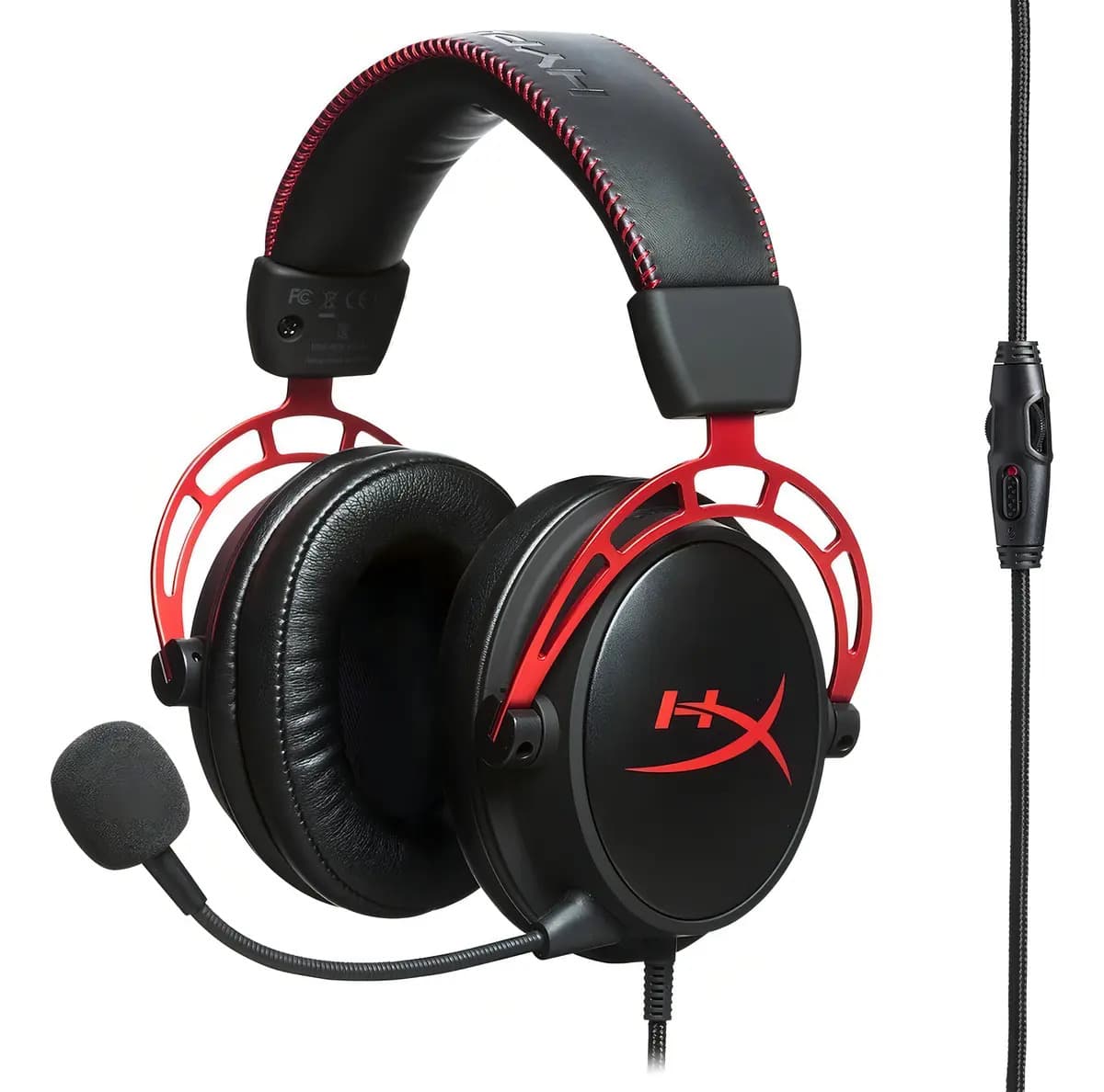 Auriculares Gamer Con Cable HyperX Cloud HX-HSCA Black y Red