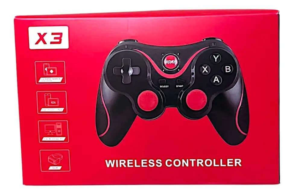 Joystick Bluetooth Inalambrico Celular Pc Tablet Android Ios Color Negro — imagen 2