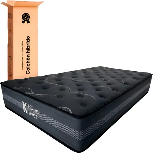 Colchón Känn Livet KL-Eterna 1½ Plaza — 90x190x25, Pillow Top, 200 kg