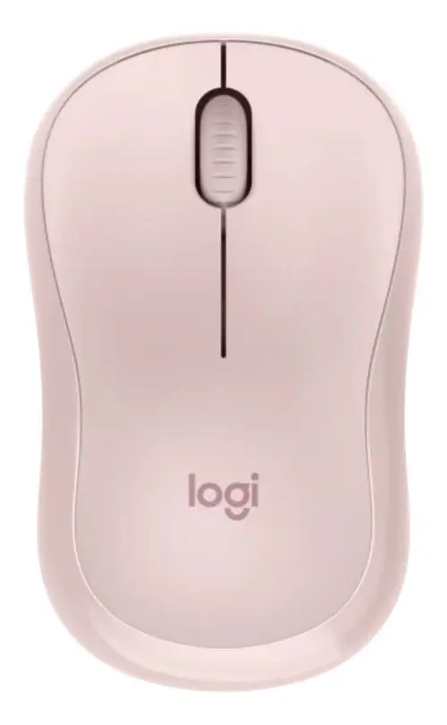 Mouse Bluetooth Logitech M240 Rosa - Silencioso Inalambrico