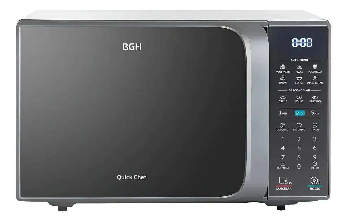 Microondas Bgh Digital Quick Chef Eco 20 Litros B120ds20