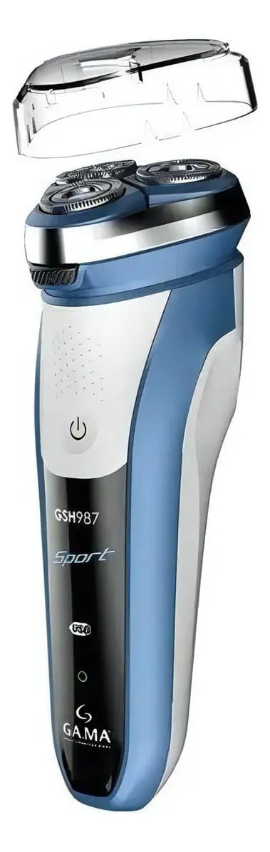Afeitadora Gama Gsh987s 150041 Sport Usb Color Celeste — imagen 3