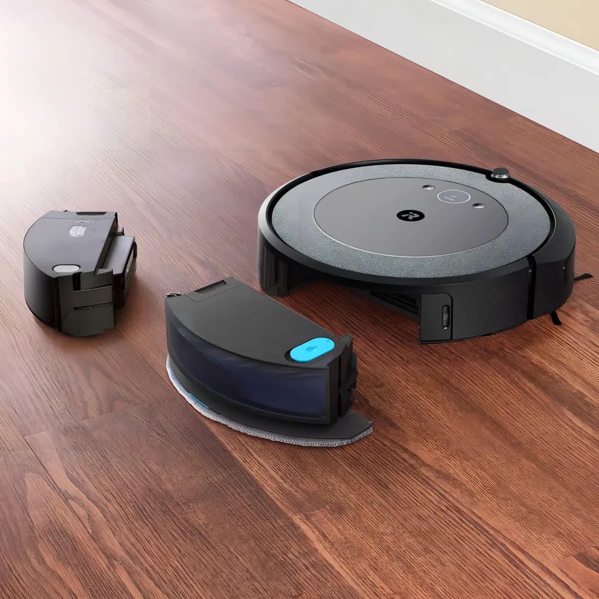 Irobot Roomba Combo I5+ - Robot Aspirador Y Trapeador De Va. Color Tejido Neutro — imagen 4