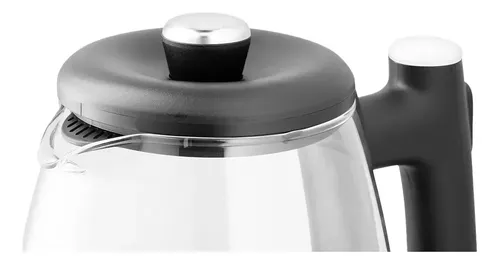 Pava Jarra Electrica Corte Mate Vidrio Led Winco W1719 Color Transparente — imagen 4