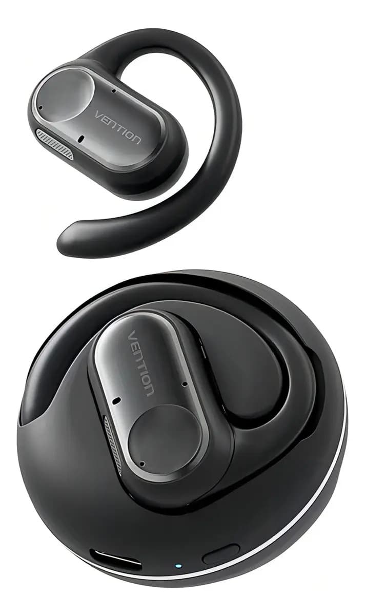 Auriculares Bluetooth Vention Open Ear Ipx5 Deportivo 35 Hs Negro
