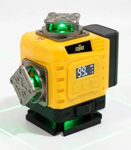 Nivel Laser 16 Lineas Isard Con Tripode Bateria Y Maletin
