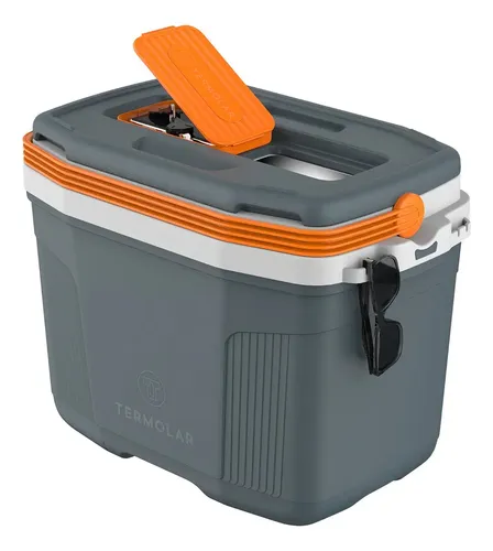 Heladera Conservadora Térmica Termolar Suv 32 Litros Gris Color Gris con Naranja — imagen 2
