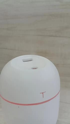 Humidificador Portátil USB 220ml — Difusor Aromático Cápsula Blanca — imagen 2