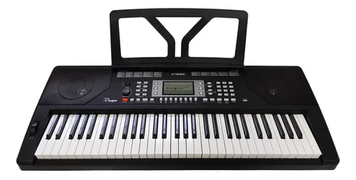 Teclado Parquer K186BK 61 Teclas "Sensitivo" Master