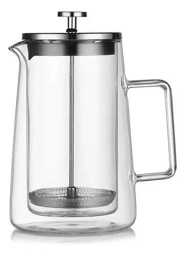 Prensa Francesa Filula DFF-1011 — 1 Litro, Doble Vidrio