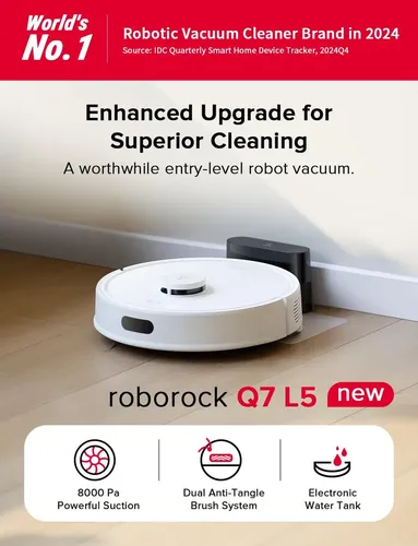 Aspiradora Trapeadora Robot Roborock Q7 L5 Blanca — imagen 2