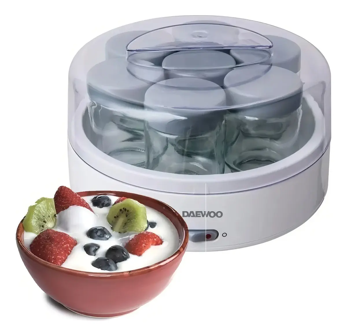 Yogurtera Daewoo Dym-650 7 Vasos De 200ml Color Blanco — imagen 2