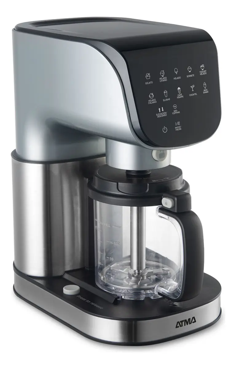 Máquina de Helados Atma Dolce ICMAT1010N — 500 ml, 10 Programas — imagen 4