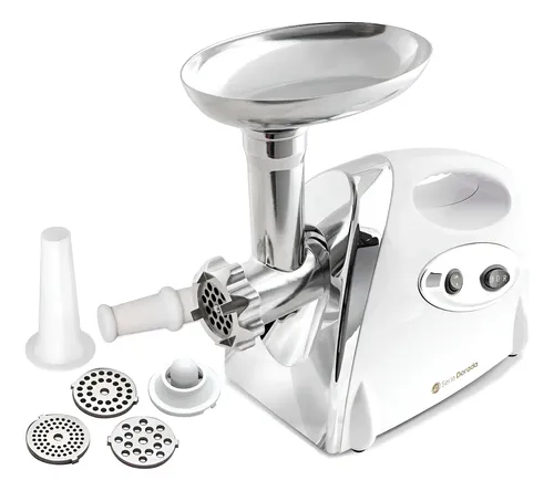 Picadora de Carne Serie Dorada Sd-9000 Potencia 1800w Función Reversa