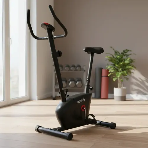 Bicicleta Fija Vertical Alpina ARG-160 — Magnética, Hogareña