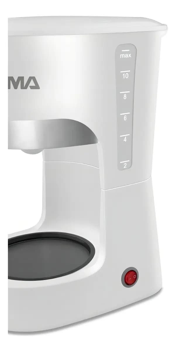 Cafetera de filtro Atma CA8133 semiautomática blanca — imagen 4