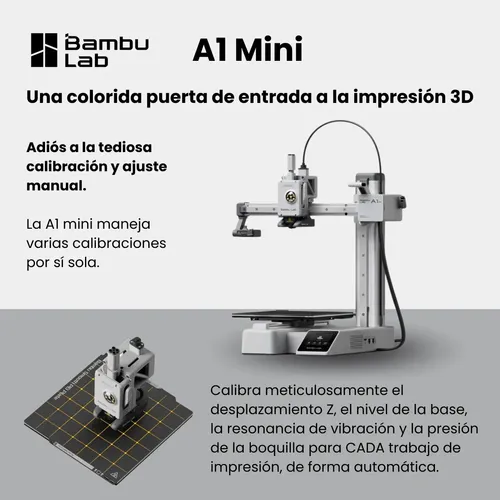 Impresora 3D Bambu Lab A1 Mini 180x180x180 mm — imagen 2