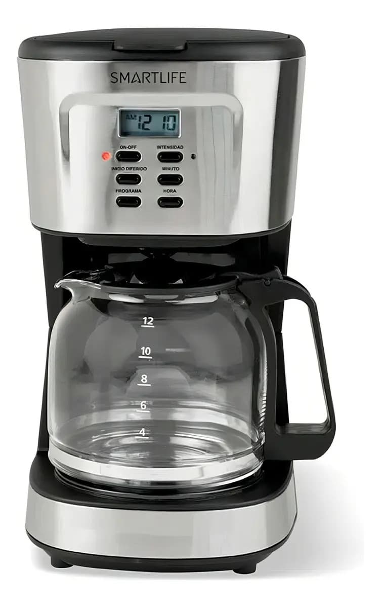 Cafetera de filtro Smartlife SL-CM1095 digital programable