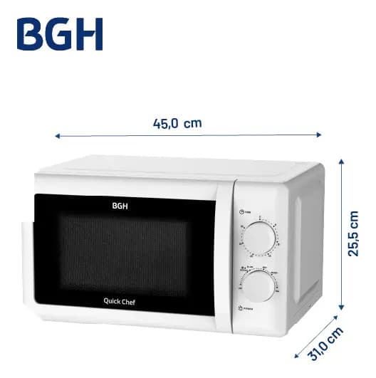 Microondas Bgh Quick Chef 20 Litros B120m20 — imagen 2