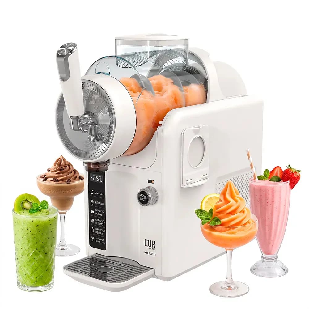 Máquina de Granizados y Helado CUK by Gadnic MHELA011 — 2 L, Compresor