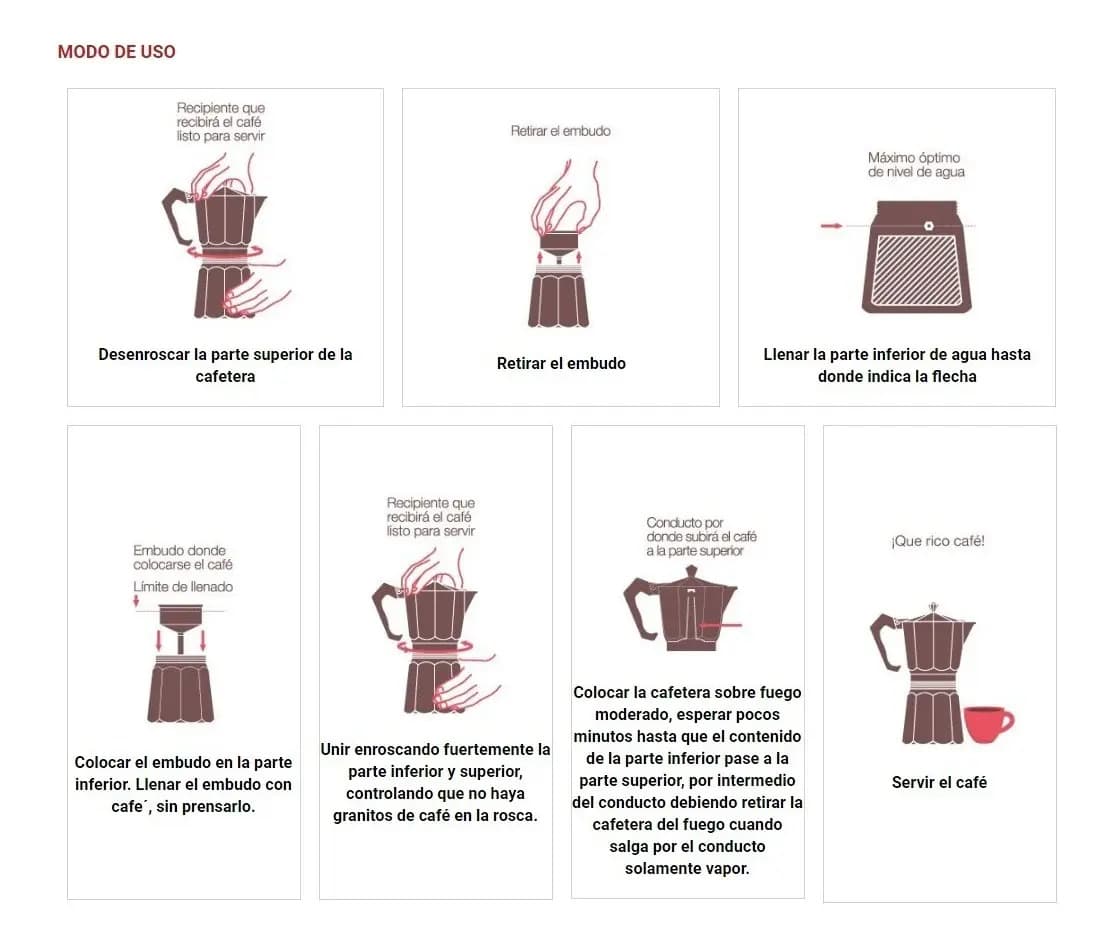 Cafetera Volturno Ebano 9 Pocillos Color Negro — imagen 2