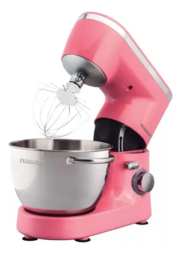 Batidora De Mesa Peabody Pe-bm110p 1000w 4l Rosa 6 Vel. Frecuencia Wats