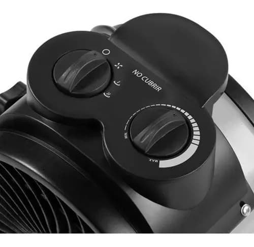 Caloventor Liliana Cfi700 Heatcyclone Gris — imagen 3