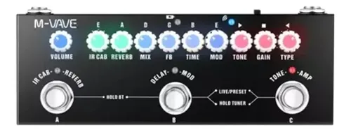 Pedal Multiefectos M-Vave Cube Baby